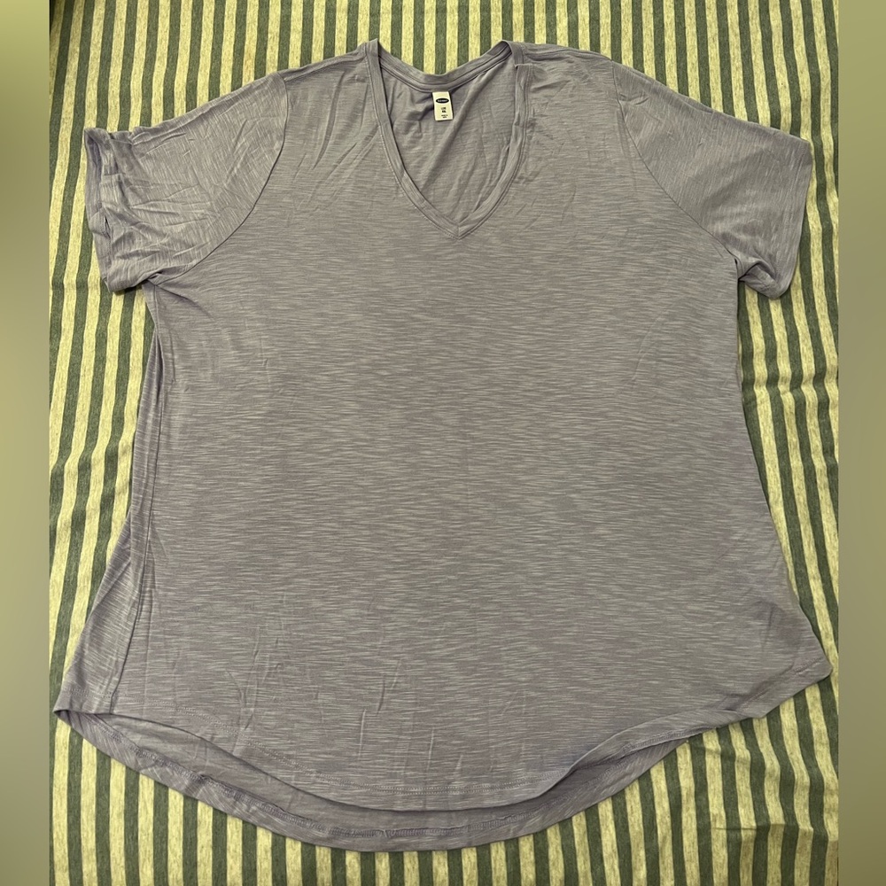 Old Navy Luxe V-neck T-shirt
